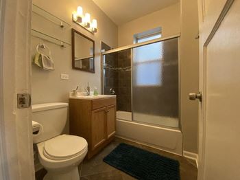 Updated bathroom finishes